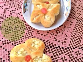 Τυροπιτάκια Λουλούδια