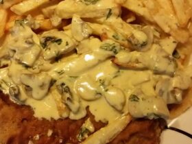 Σνίτσελ χοιρινό αλά Κρεμ