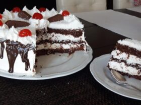 Τούρτα με Κρέμα Καρύδας