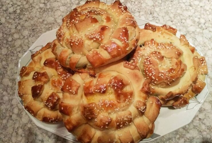 Σπανακοτυροπιτάκια Στριφτά