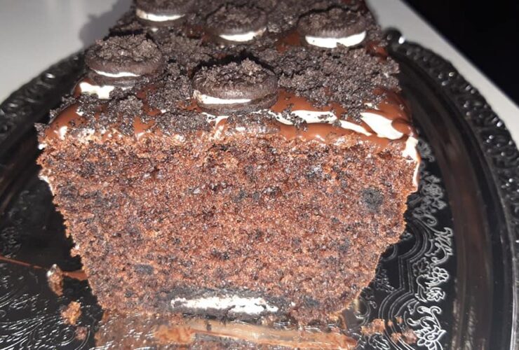 Κέικ με Μπισκότα Double Oreo