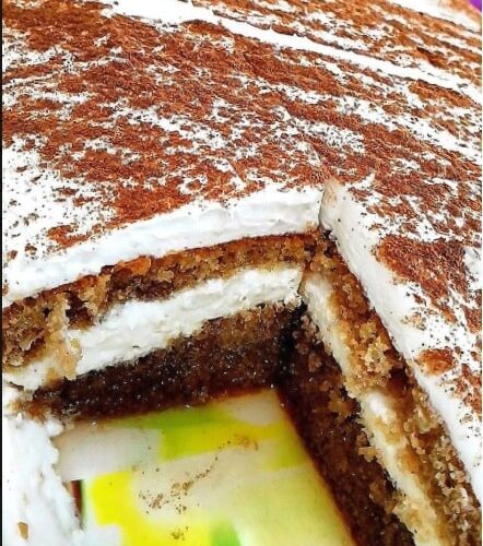 Τιραμισού με Παντεσπάνι