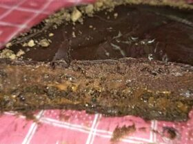 Τούρτα Cookies με Καραμέλα