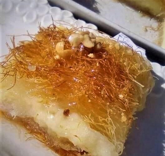 Γαλακτομπούρεκο Κανταΐφι