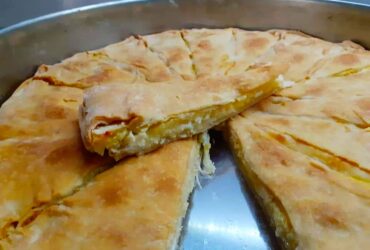 Πίτα με Καπνιστό Τυρί Μετσόβου