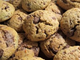 Cookies με Κομμάτια Σοκολάτας