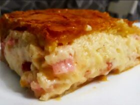 Κασερόπιτα με Ζαμπόν