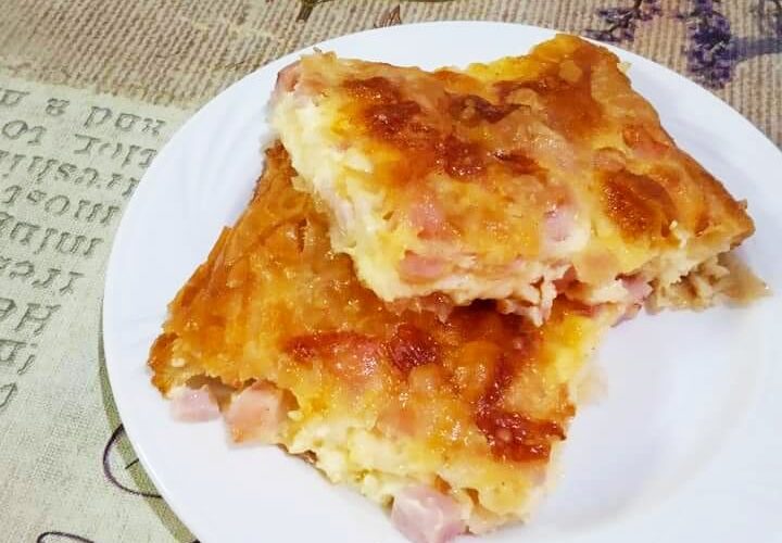 Ζαμπονοκασερόπιτα