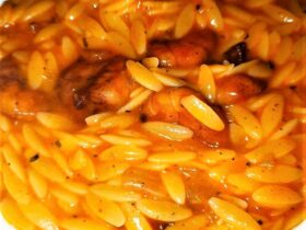 Κριθαρότο με Γαρίδες