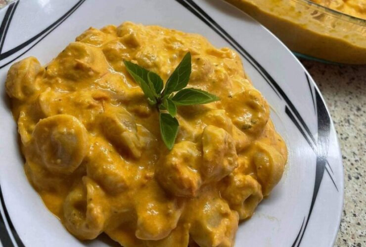 Τορτελίνια με Ντοματίνια και Φέτα