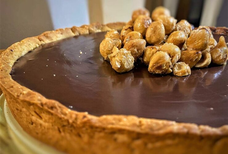 Τάρτα Σοκολάτας με Φουντούκια