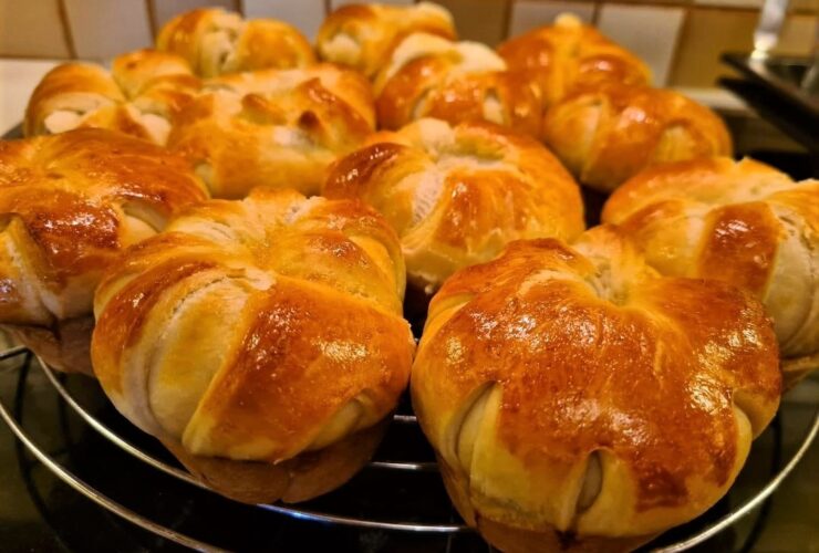Αλμυρά Τσουρέκο - Muffins