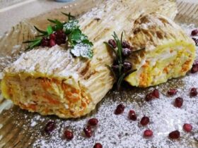 Χριστουγεννιάτικος Αλμυρός Κορμός